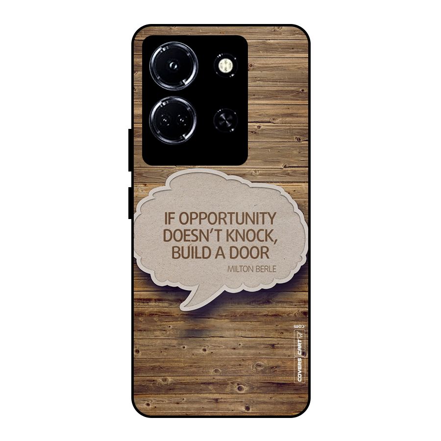 Build Your Door Metal Back Case for Infinix Note 30 5G