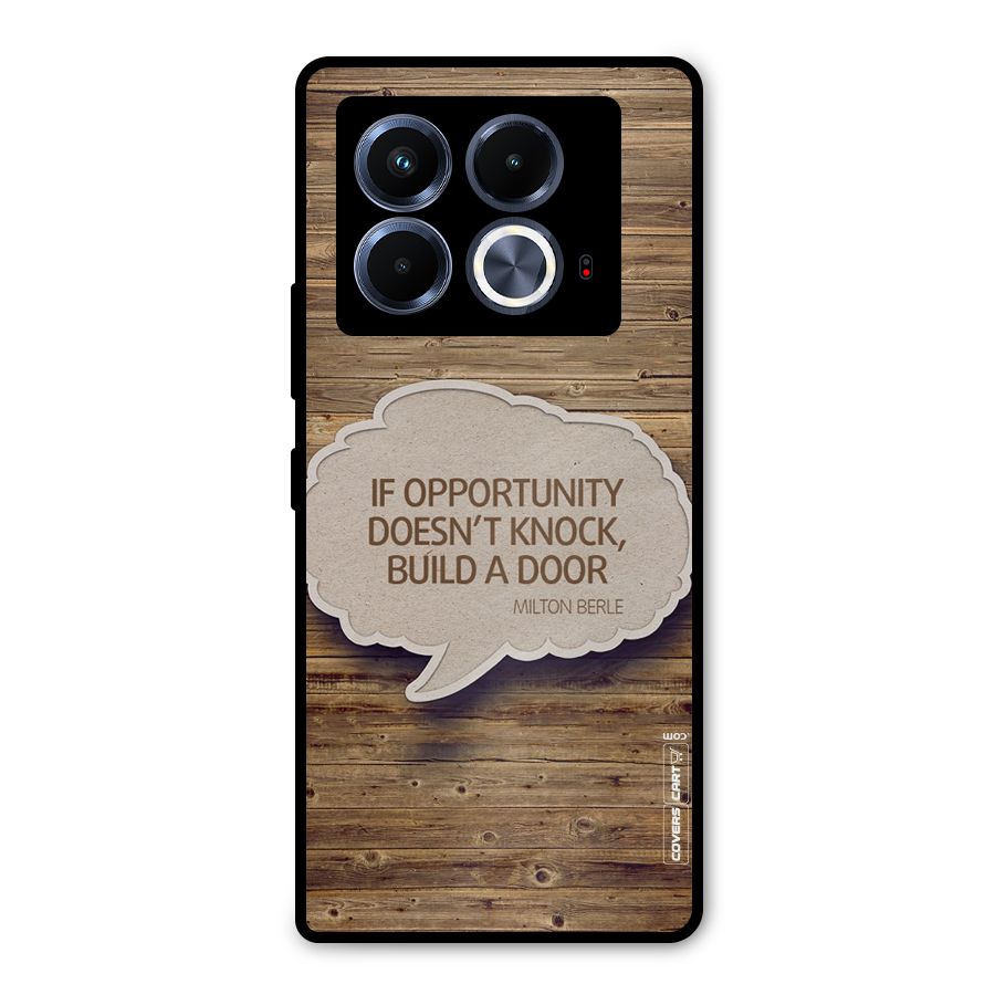 Build Your Door Metal Back Case for Infinix Note 40 5G