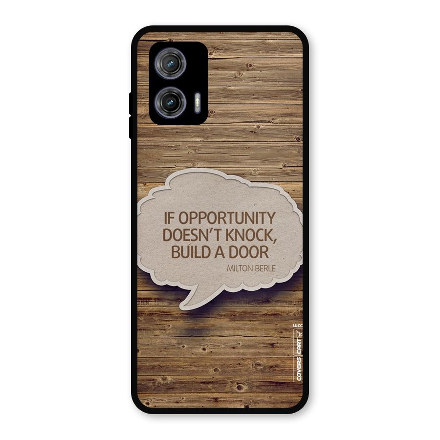 Build Your Door Metal Back Case for Moto G73
