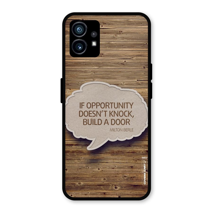 Build Your Door Metal Back Case for Nothing Phone 1