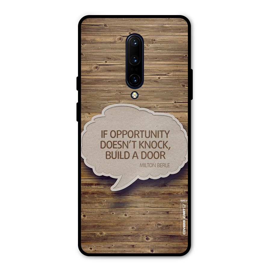 Build Your Door Metal Back Case for OnePlus 7 Pro
