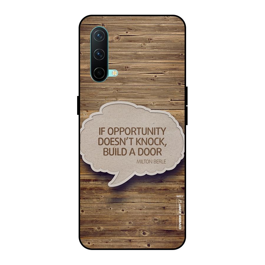 Build Your Door Metal Back Case for OnePlus Nord CE 5G