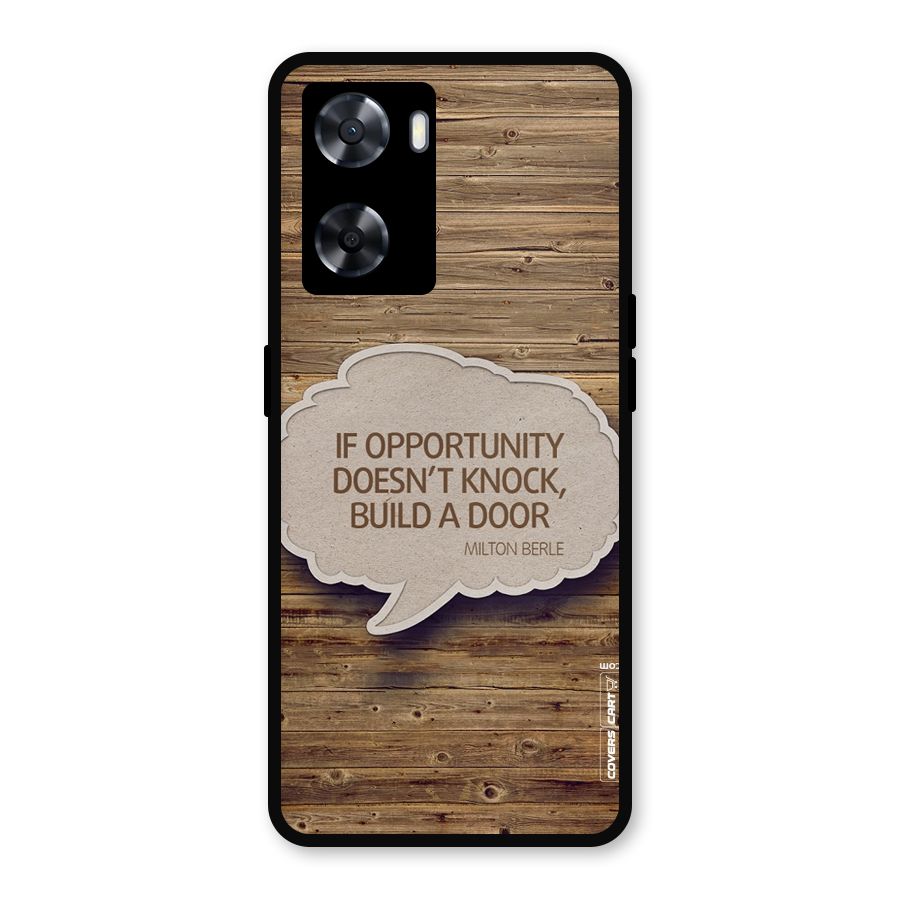 Build Your Door Metal Back Case for OnePlus Nord N20 SE