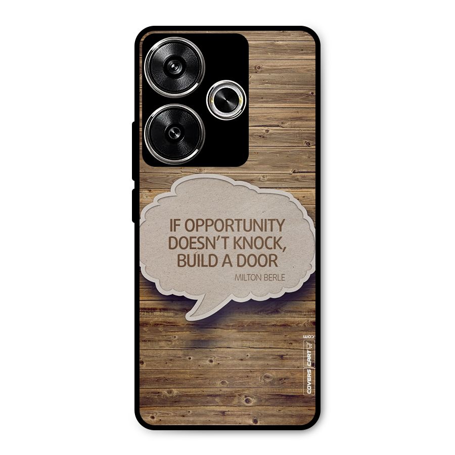 Build Your Door Metal Back Case for Poco F6