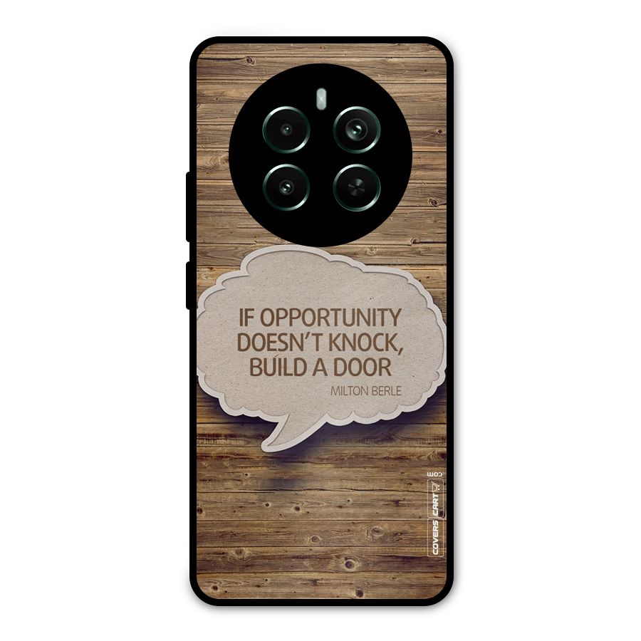 Build Your Door Metal Back Case for Realme 12 Pro Plus