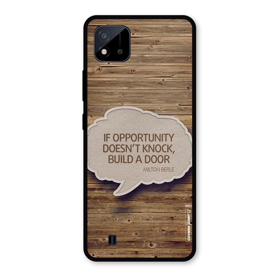 Build Your Door Metal Back Case for Realme C11 2021