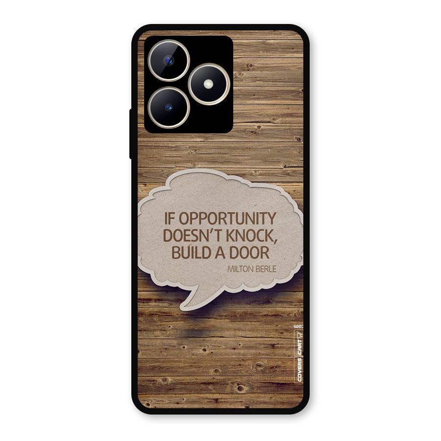 Build Your Door Metal Back Case for Realme C53