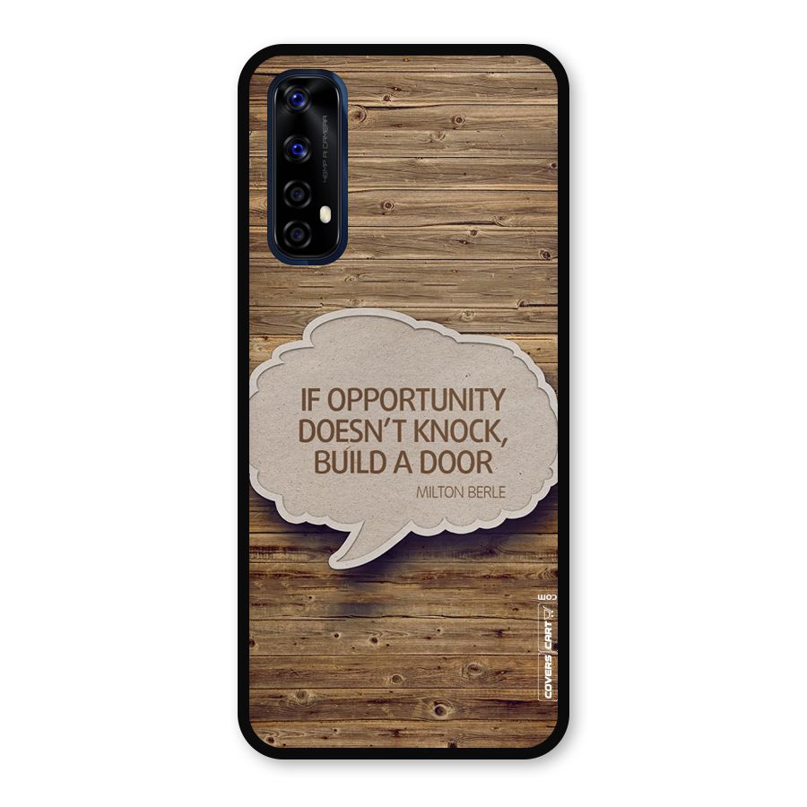 Build Your Door Metal Back Case for Realme Narzo 20 Pro