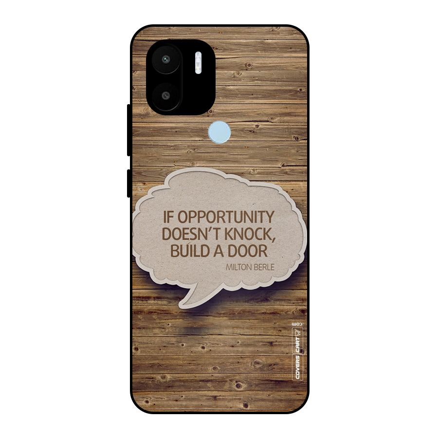 Build Your Door Metal Back Case for Redmi A1+