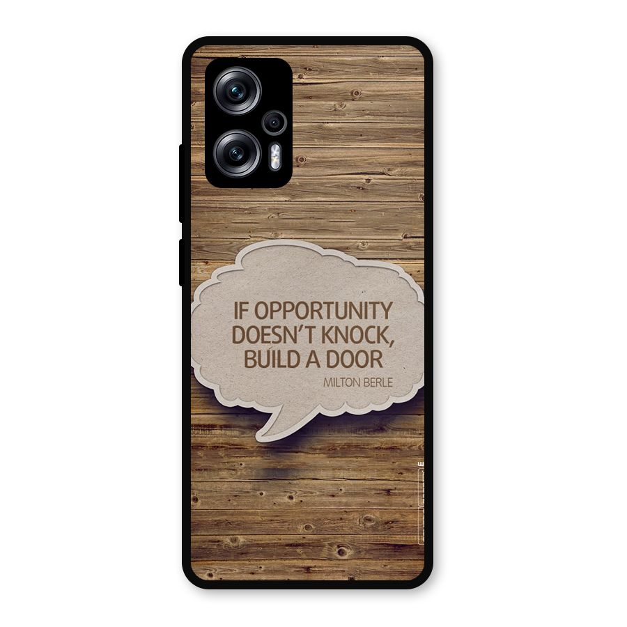 Build Your Door Metal Back Case for Redmi K50i