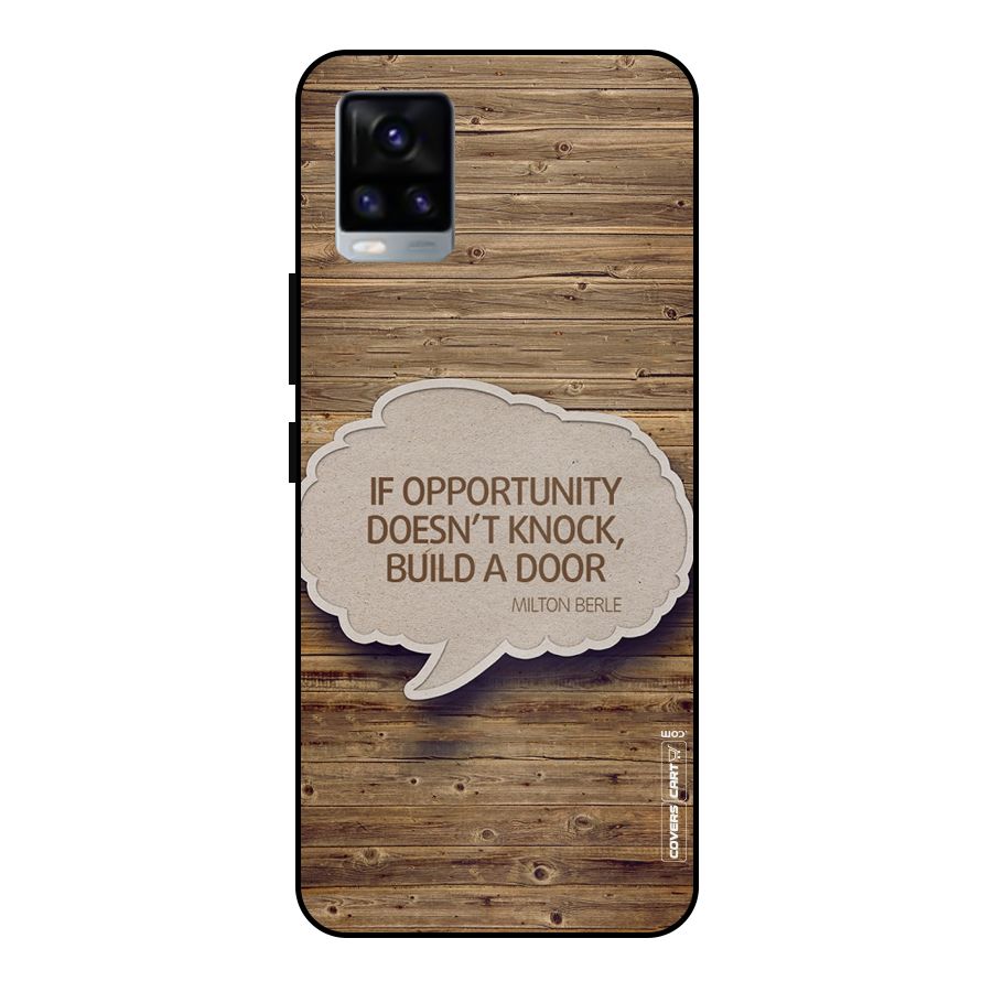 Build Your Door Metal Back Case for Vivo V20 2021