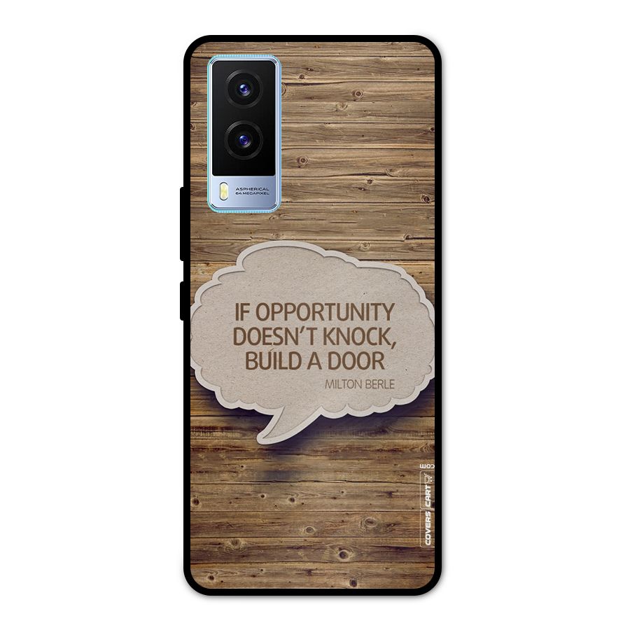 Build Your Door Metal Back Case for Vivo V21e 5G