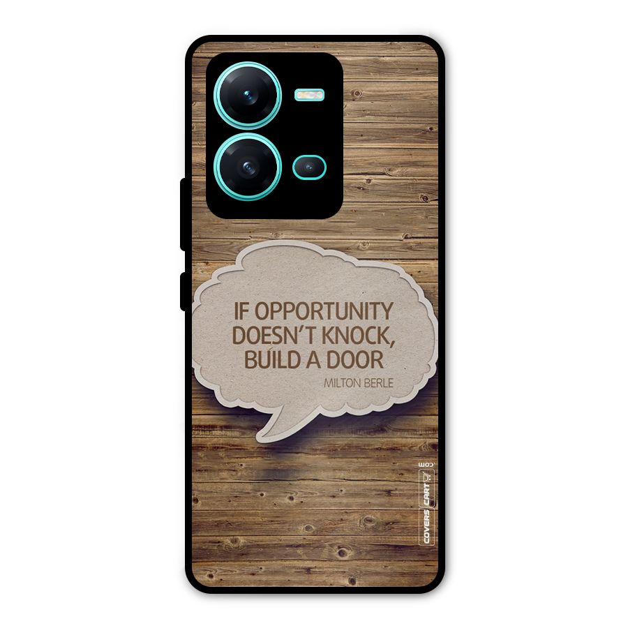 Build Your Door Metal Back Case for Vivo V25
