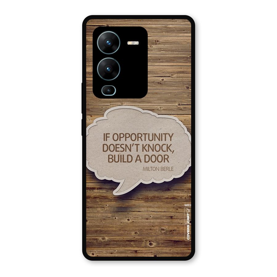 Build Your Door Metal Back Case for Vivo V25 Pro