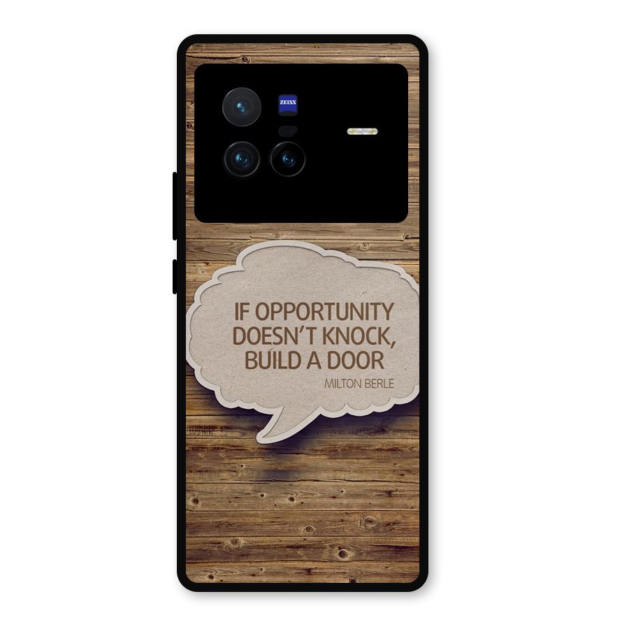 Build Your Door Metal Back Case for Vivo X80