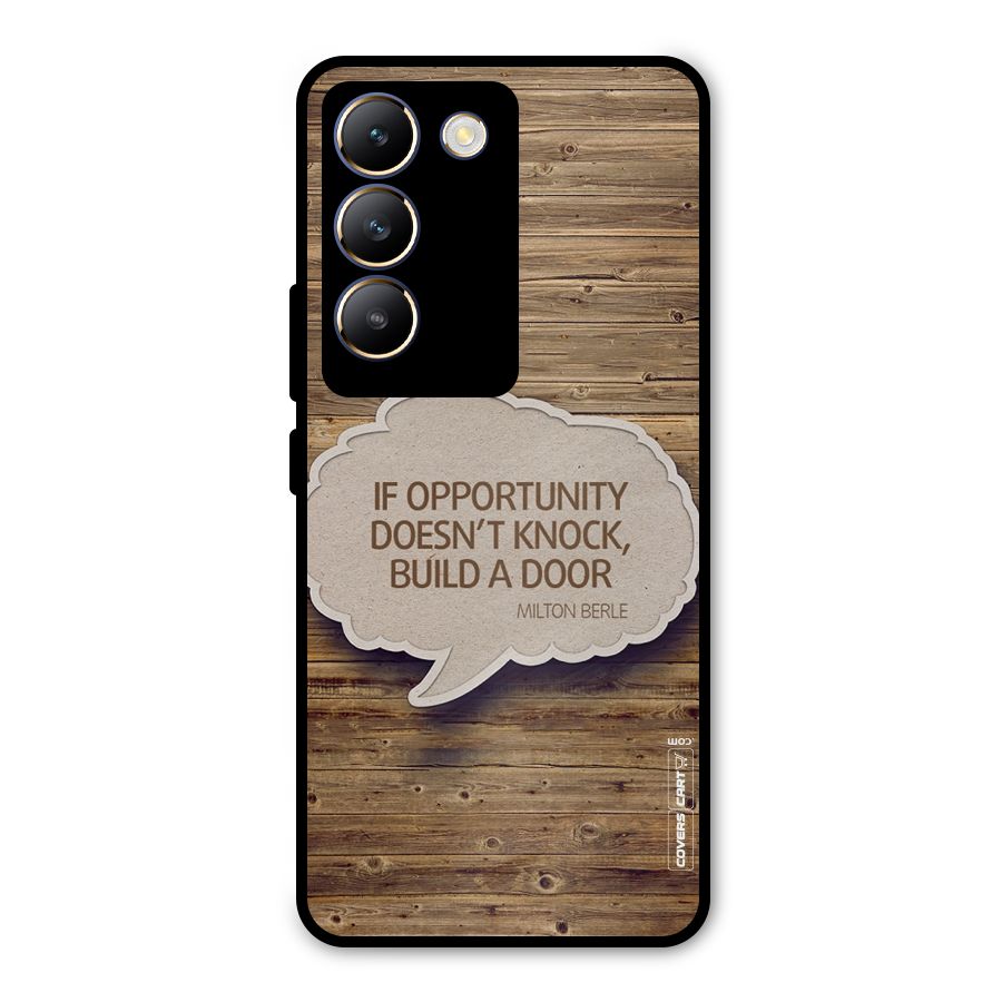 Build Your Door Metal Back Case for Vivo Y200e
