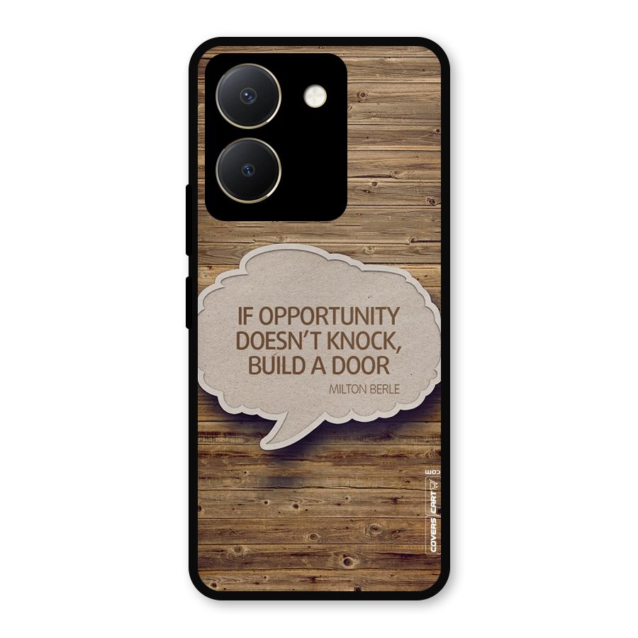 Build Your Door Metal Back Case for Vivo Y36