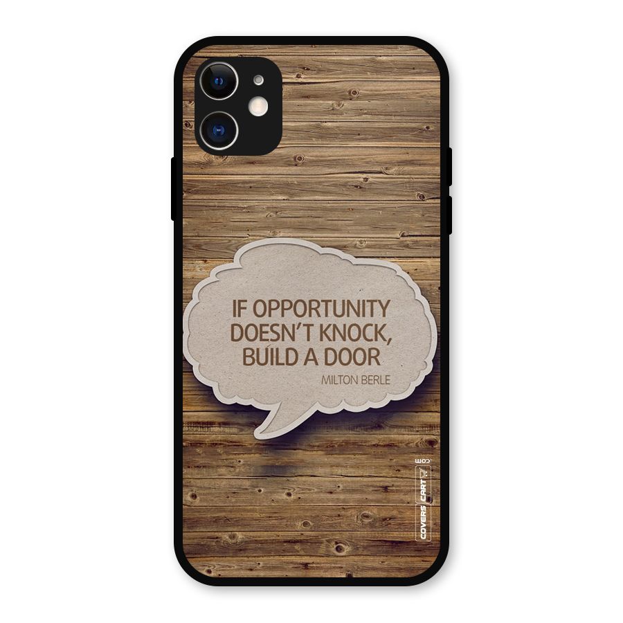 Build Your Door Metal Back Case for iPhone 11