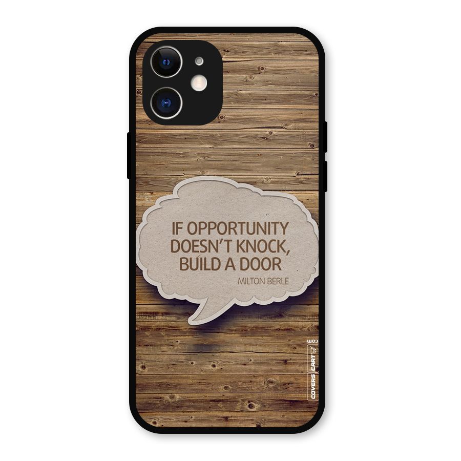 Build Your Door Metal Back Case for iPhone 12