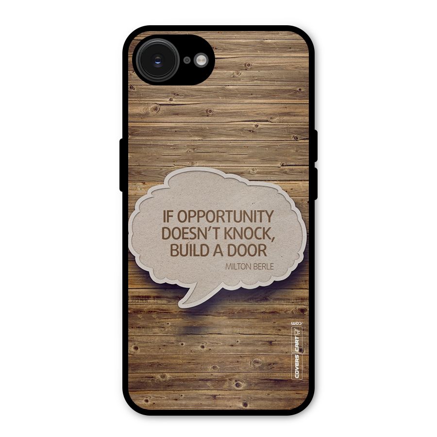 Build Your Door Metal Back Case for iPhone 16e