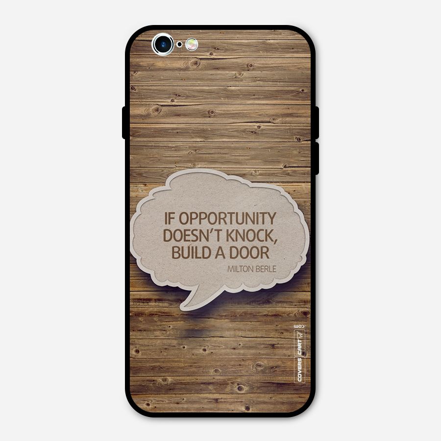 Build Your Door Metal Back Case for iPhone 6 6s
