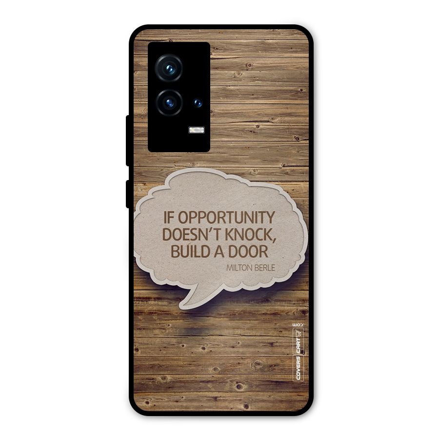 Build Your Door Metal Back Case for iQOO 9 5G