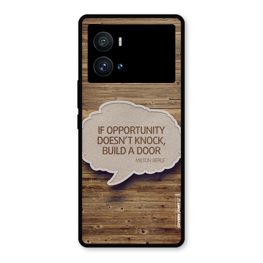 Build Your Door Metal Back Case for iQOO 9 Pro