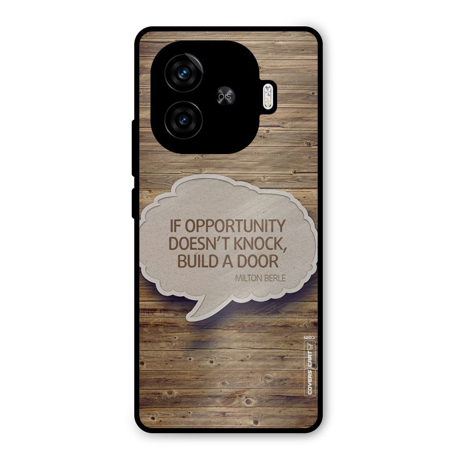 Build Your Door Metal Back Case for iQOO Z9 Turbo