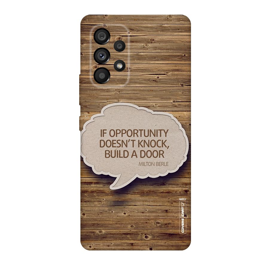 Build Your Door Original Polycarbonate Back Case for Galaxy A53 5G