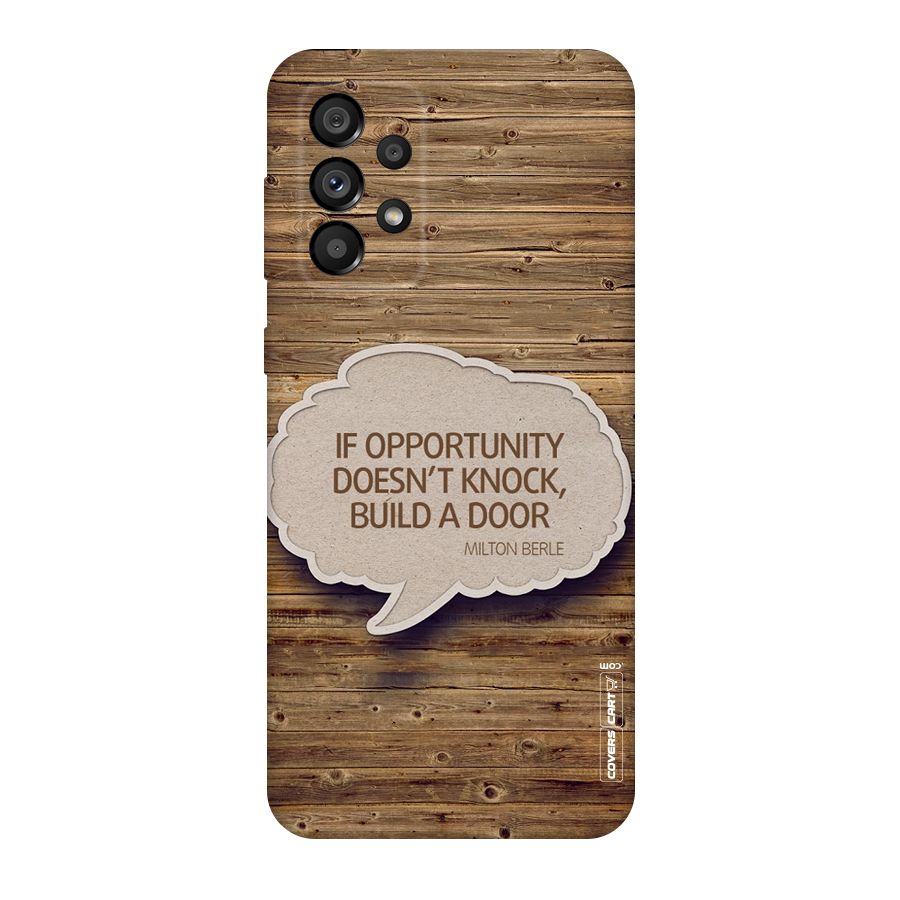 Build Your Door Original Polycarbonate Back Case for Galaxy A73 5G