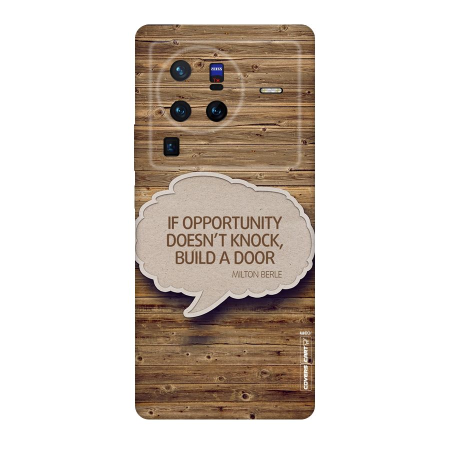 Build Your Door Original Polycarbonate Back Case for Vivo X80