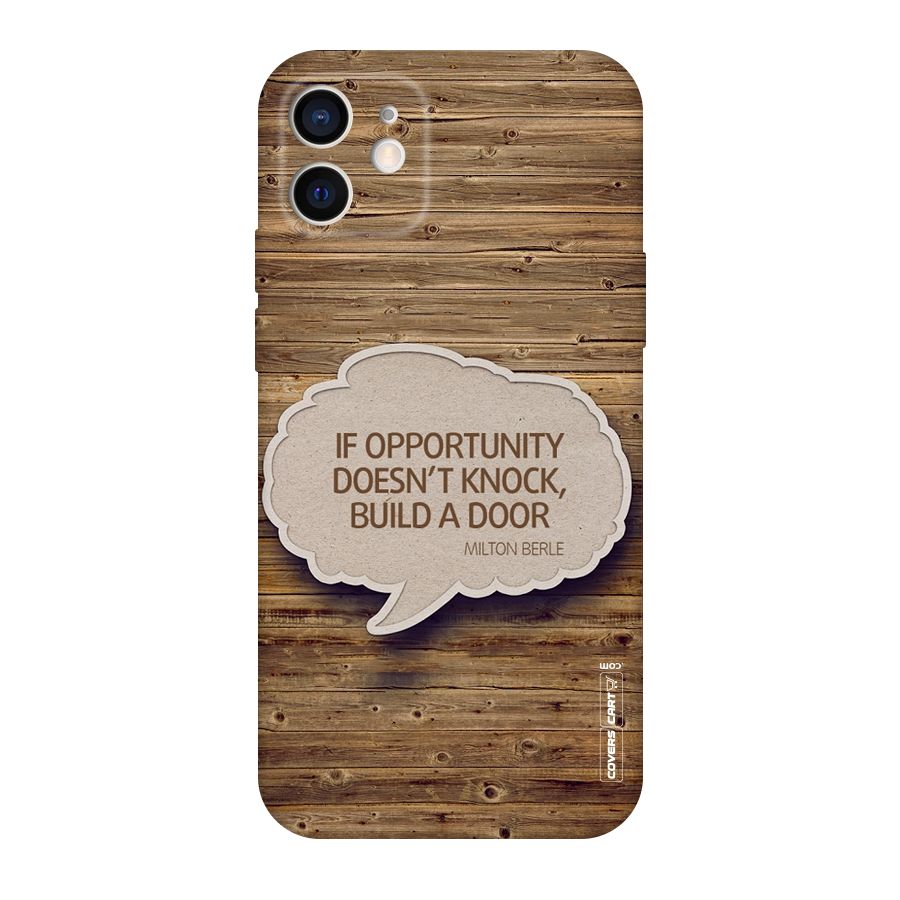 Build Your Door Original Polycarbonate Back Case for iPhone 12