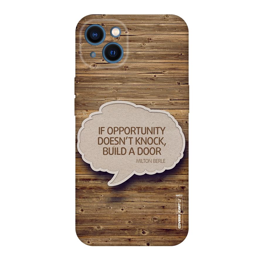 Build Your Door Original Polycarbonate Back Case for iPhone 13