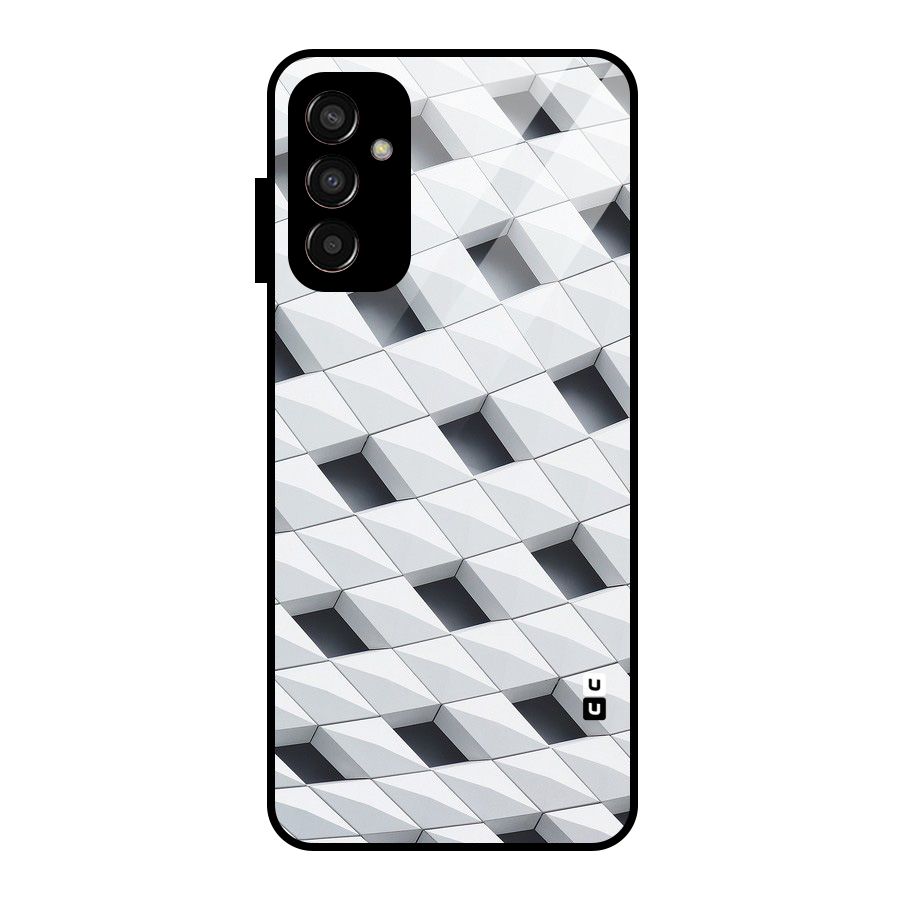 Building Pattern Glass Back Case for Galaxy F13