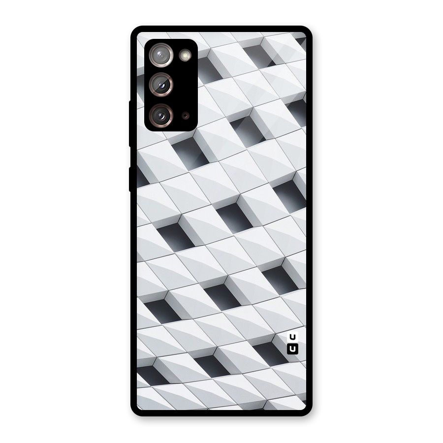 Building Pattern Glass Back Case for Galaxy Note 20