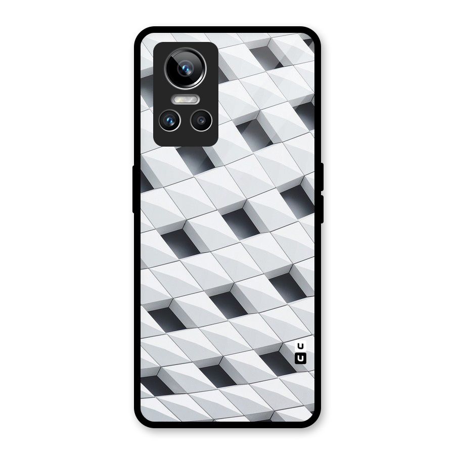 Building Pattern Glass Back Case for Realme GT Neo 3