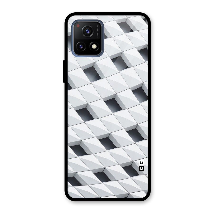 Building Pattern Glass Back Case for Vivo Y72 5G