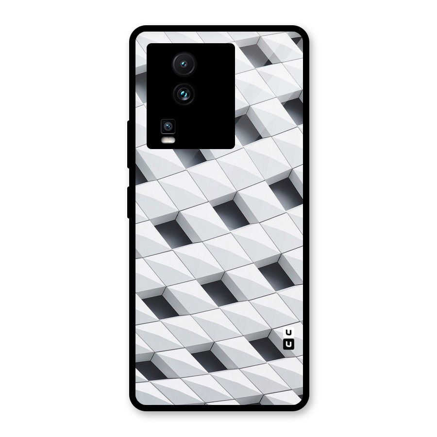 Building Pattern Glass Back Case for Vivo iQOO Neo 7