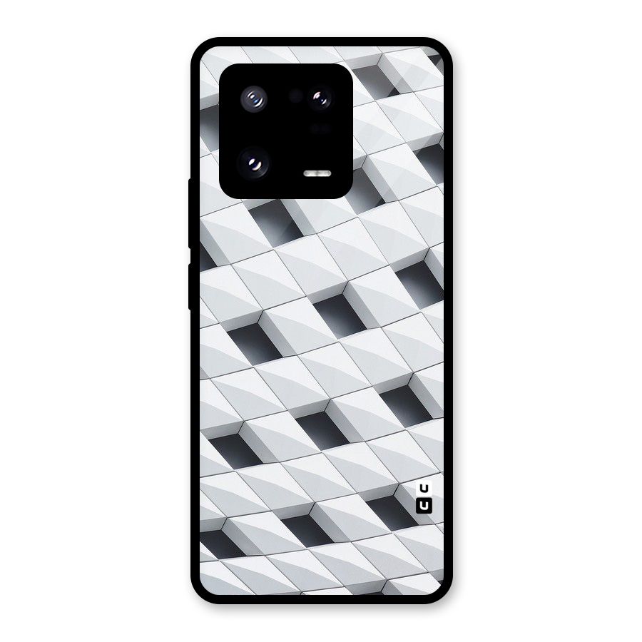 Building Pattern Glass Back Case for Xiaomi 13 Pro