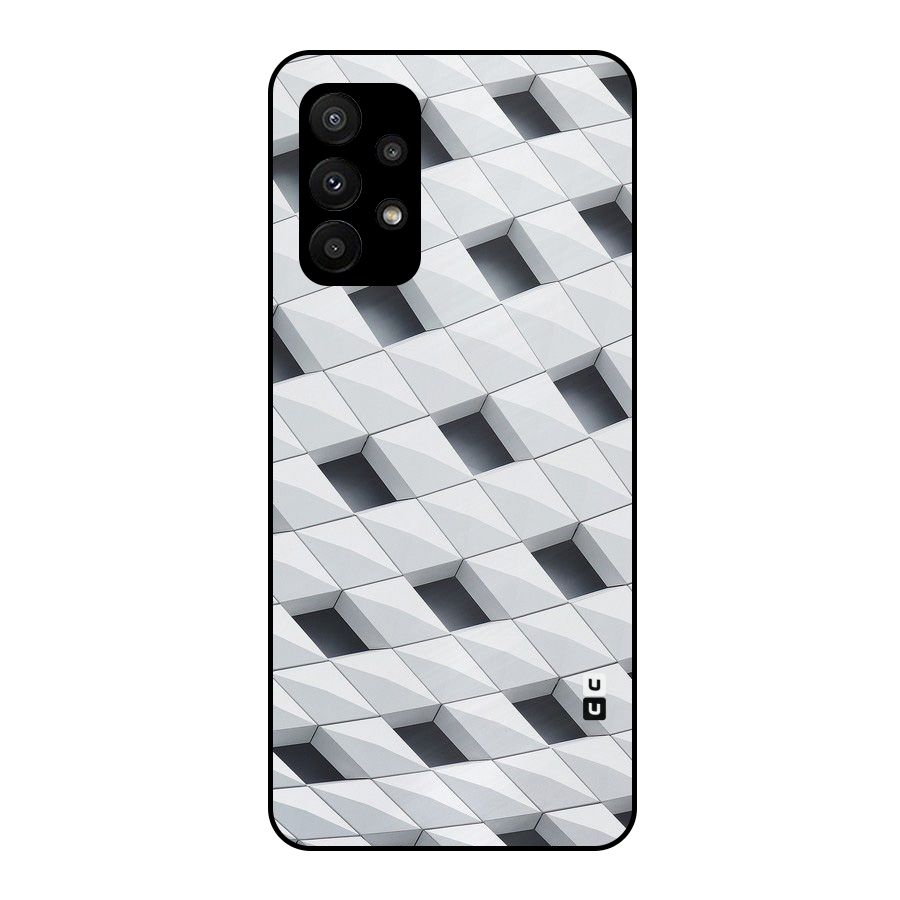 Building Pattern Metal Back Case for Galaxy A23