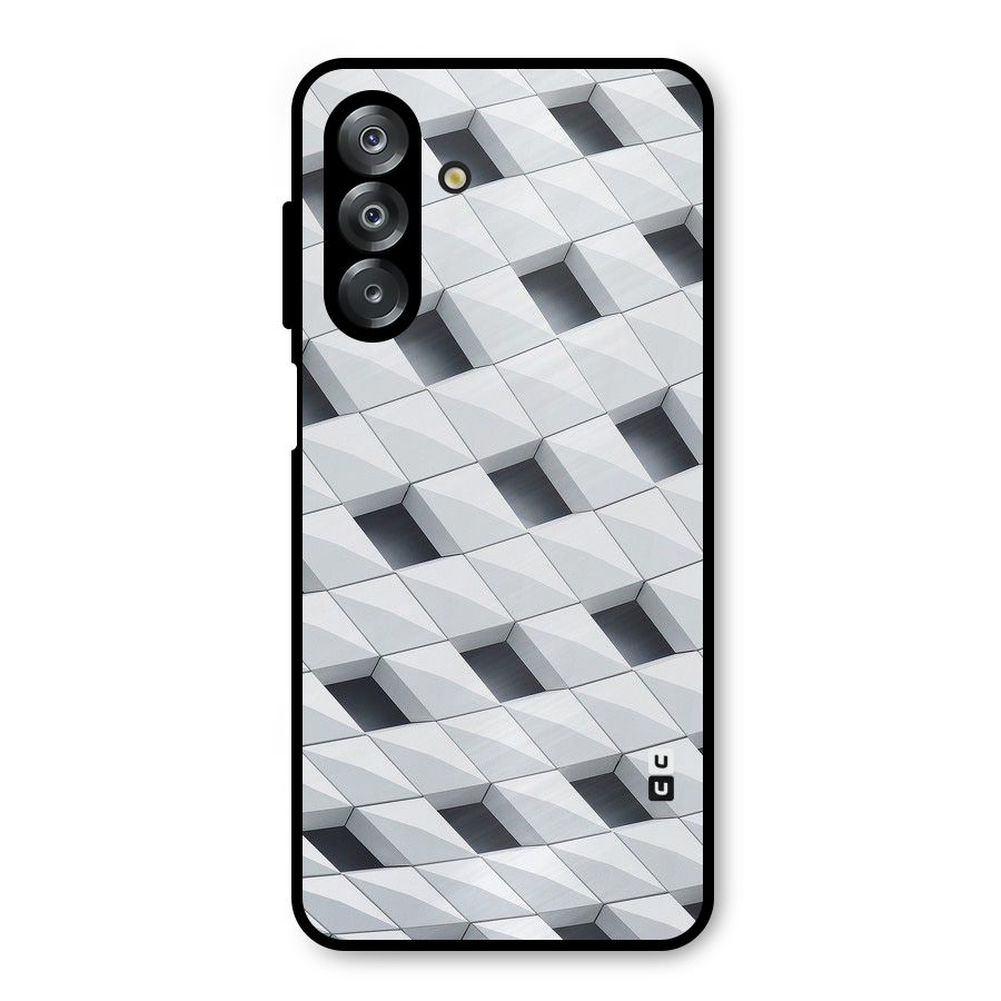 Building Pattern Metal Back Case for Galaxy A26