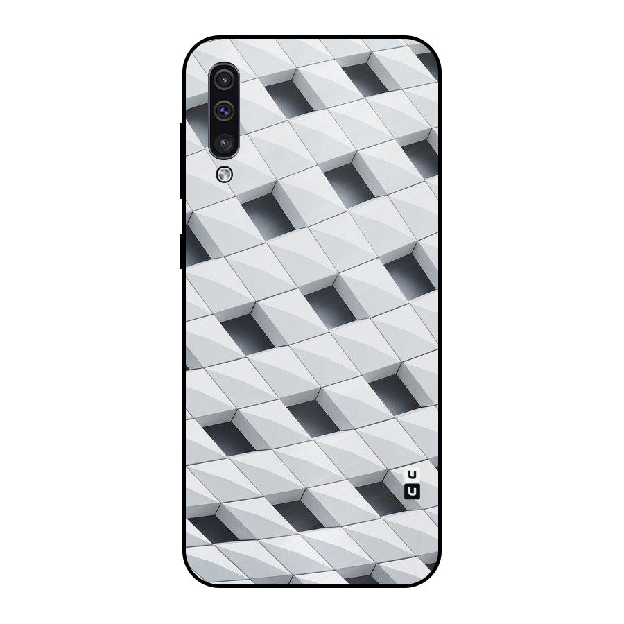 Building Pattern Metal Back Case for Galaxy A30s