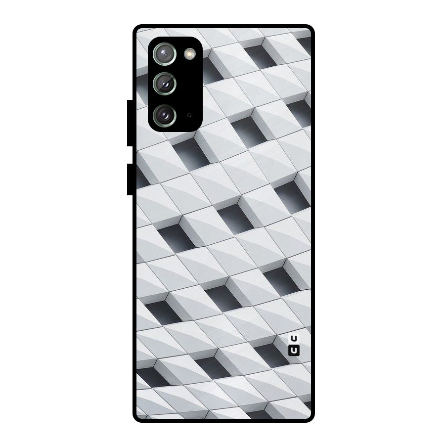 Building Pattern Metal Back Case for Galaxy Note 20