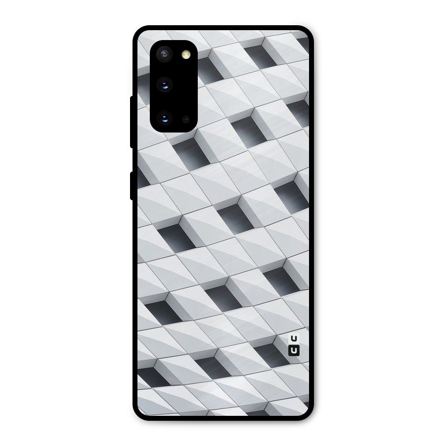 Building Pattern Metal Back Case for Galaxy S20
