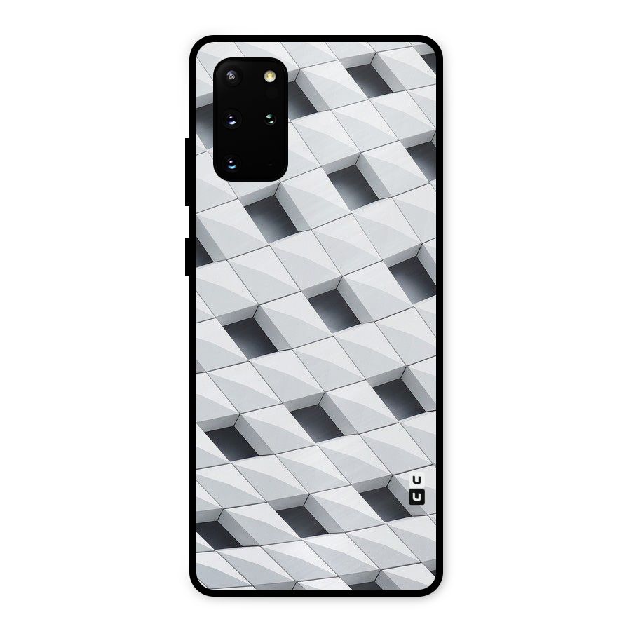 Building Pattern Metal Back Case for Galaxy S20 Plus