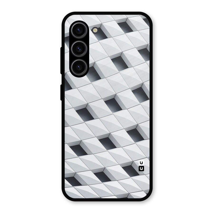 Building Pattern Metal Back Case for Galaxy S23