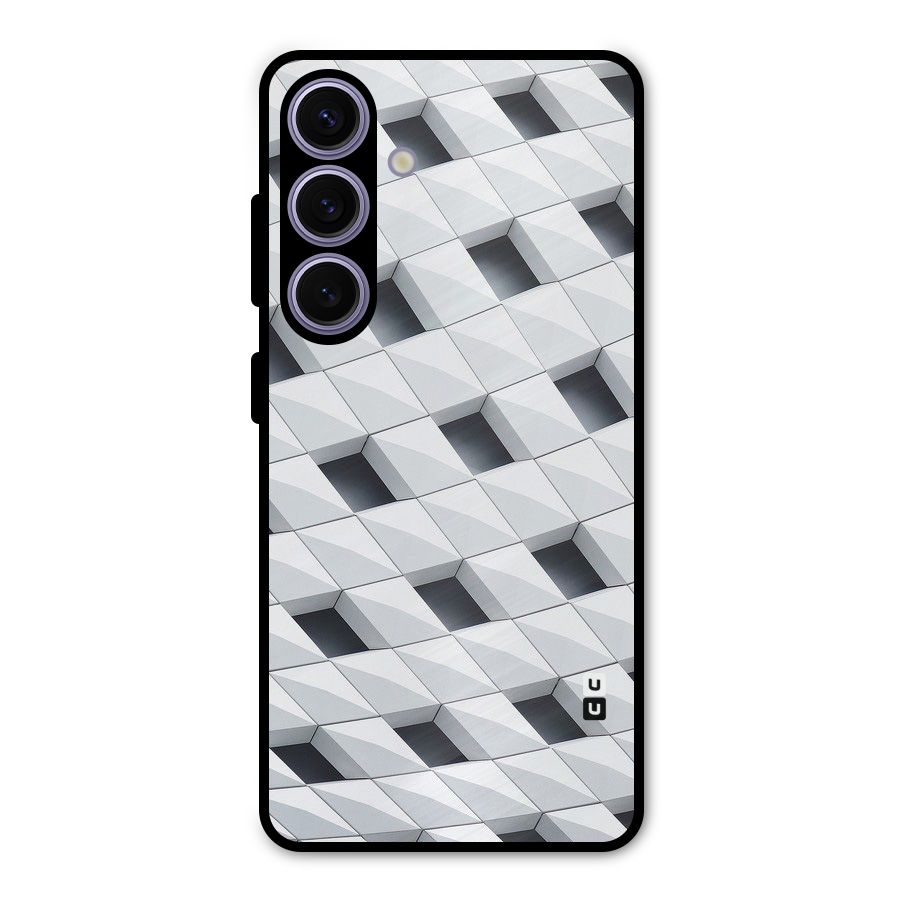 Building Pattern Metal Back Case for Galaxy S24