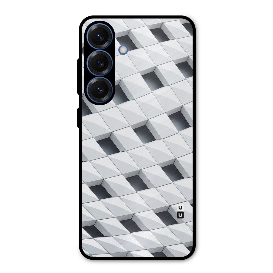 Building Pattern Metal Back Case for Galaxy S25