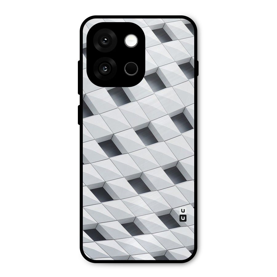 Building Pattern Metal Back Case for OnePlus 13s