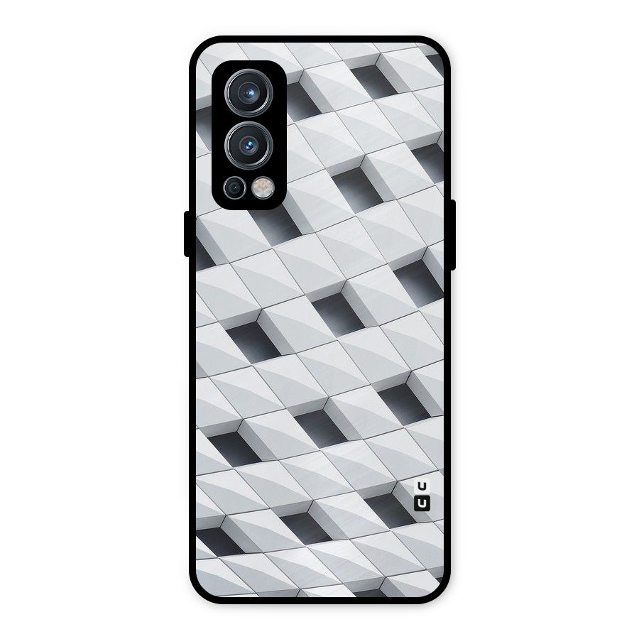 Building Pattern Metal Back Case for OnePlus Nord 2 5G